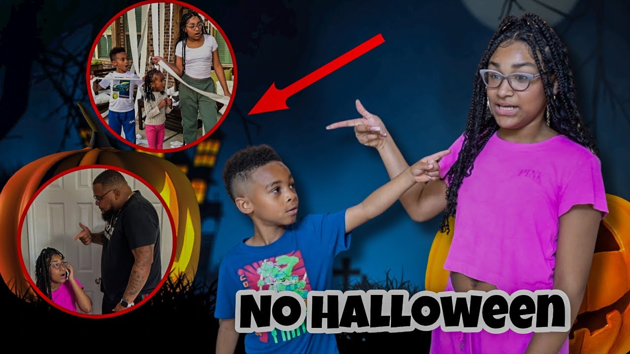 Girl DISOBEY her PARENTS TO Celebrate Halloween (FULL MOVIE)