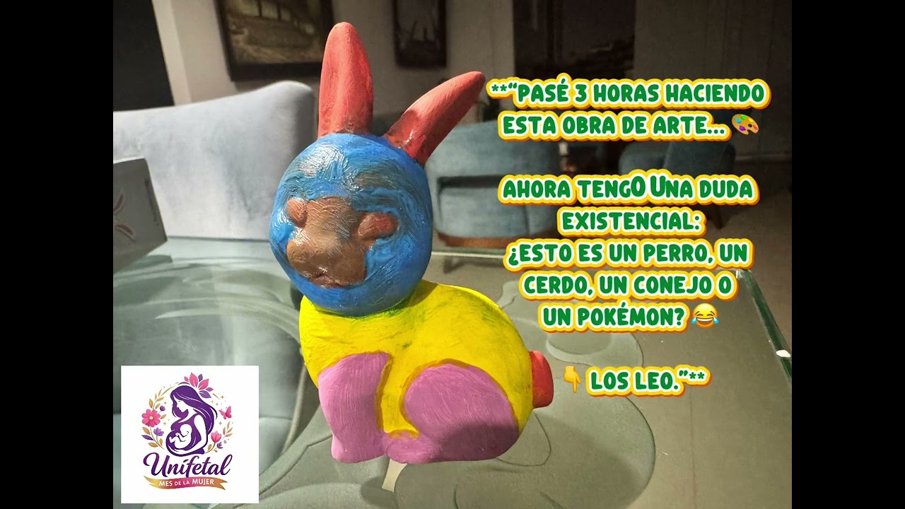 **“Pasé 3 horas haciendo esta obra de arte… 🎨Ahora tengo una duda existencial:¿esto es un ….