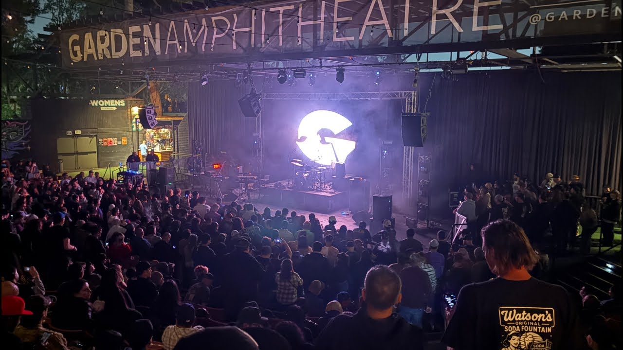 Wu Tang Clan - GZA вживую в Garden Amps в округе Ориндж, Калифорния #wutangclan #wutang #gza #rza