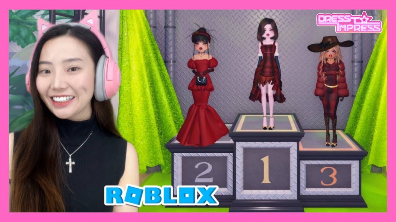 Aku Menang Juara 1 !! Dress To Impress - Roblox Indonesia