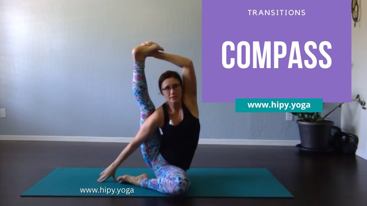 Compass Pose Yoga Transitions  | Creative Ways to Sequence Yoga Class