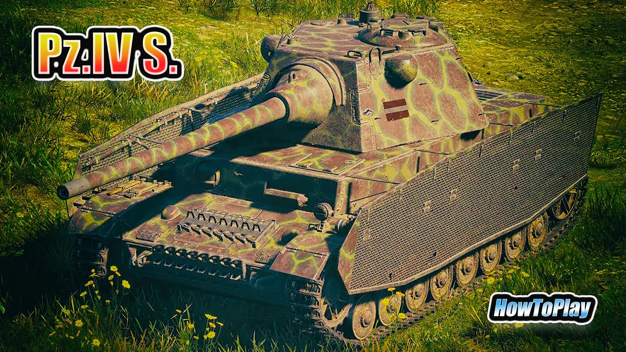 Pz.IV S. - 8 Фрагов 4.3К Урона - Неизведанная мощь! - World Of Tanks