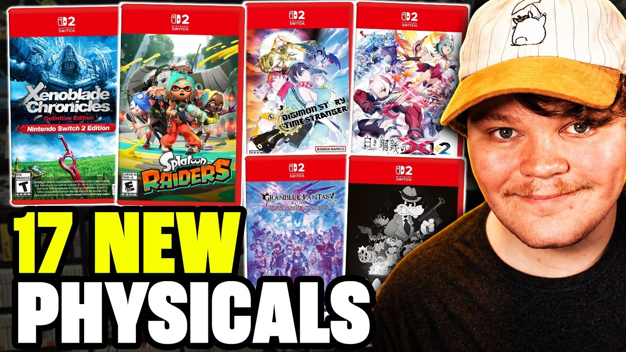 17 НОВЫХ игр для Switch 2, выходящих в июле!