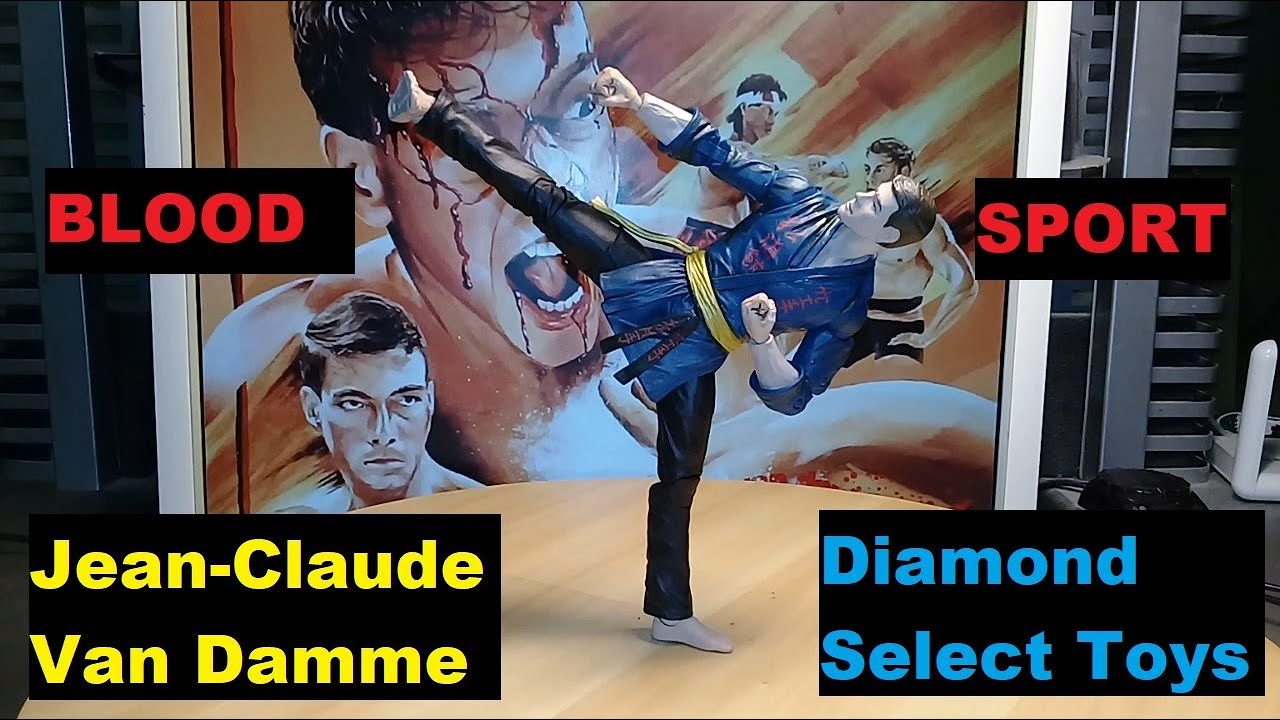 Обзор! Жан-Клод Ван Дамм (JCVD) в роли Фрэнка Дюкса (версия кимоно) 2025 года от Diamond Select T...