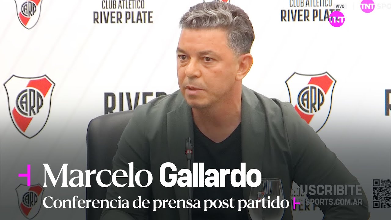 EN VIVO: Marcelo Gallardo habla en conferencia de prensa tras Vélez vs. River