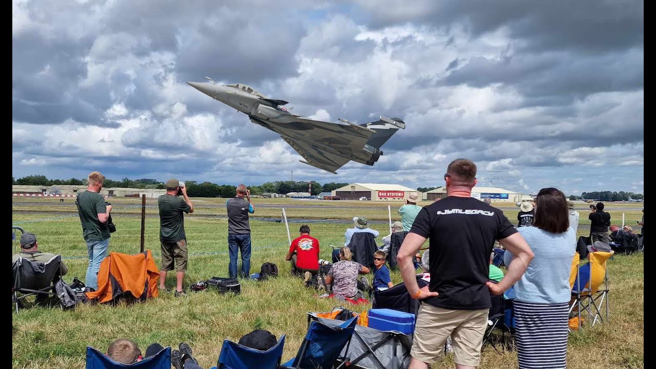 Awesome French Dassault Rafale C  RIAT 23