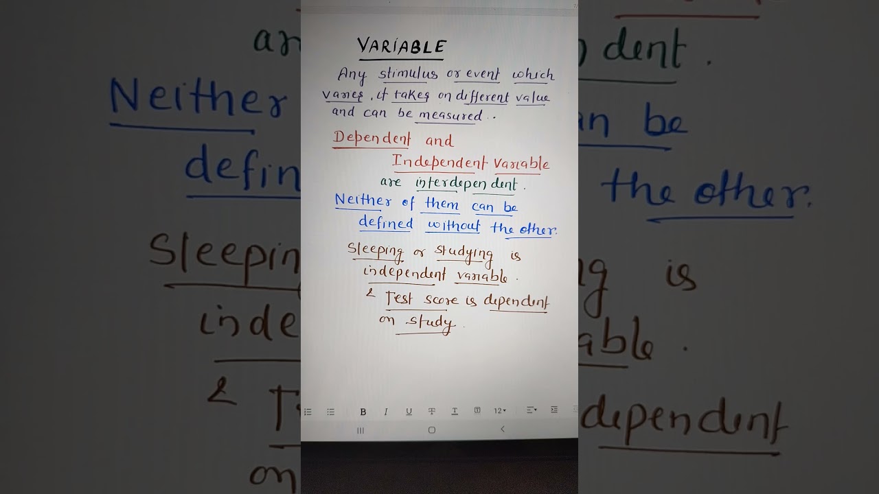 VARIABLE - Dependent & Independent Variable. Methods of DATA Collecting.Cl.11 PSYCHOLOGY Ch.2