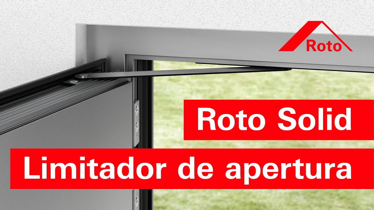 Limitador de apertura Roto Solid | Puertas detenidas con suavidad