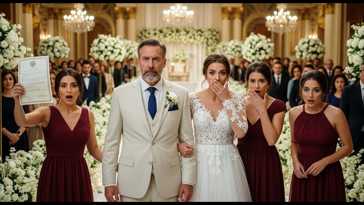 _Des triplées s'invitent au mariage d'un milliardaire et lancent une bombe ADN sur l'autel !!!