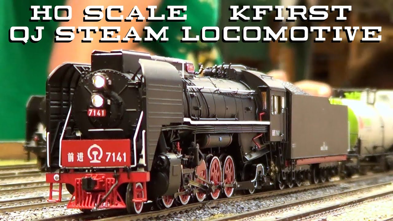 A Chinese Model Steam Locomotive Rarely seen in the US - KFirst HO QJ 2-10-2