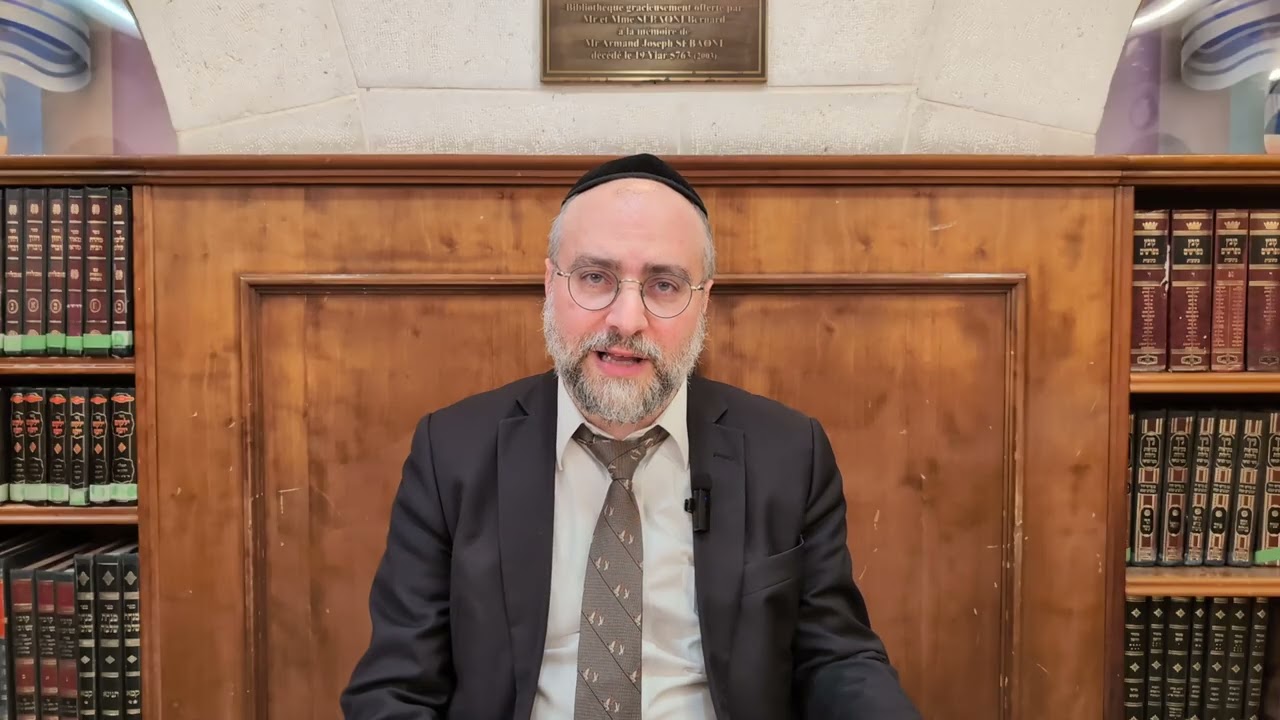 filtrer l'eau  - r. Eliyahou Saadon  @והגית