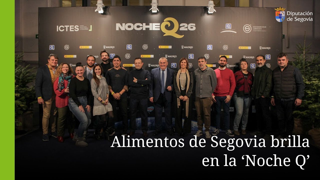 Alimentos de Segovia vuelve a brillar en la Noche Q