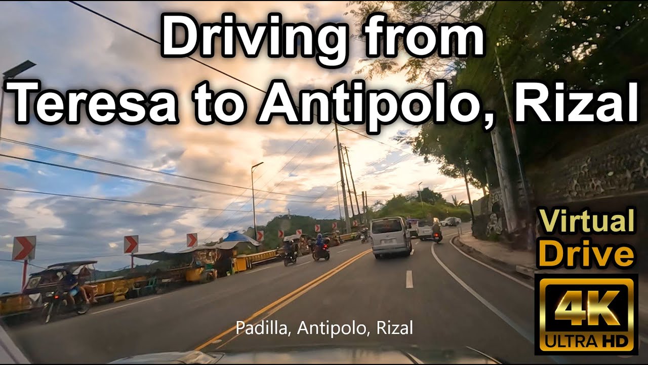 [4K] Drive Tour | Driving from Teresa, Rizal to Antipolo, Rizal | GoPro Hero 10 | ASMR