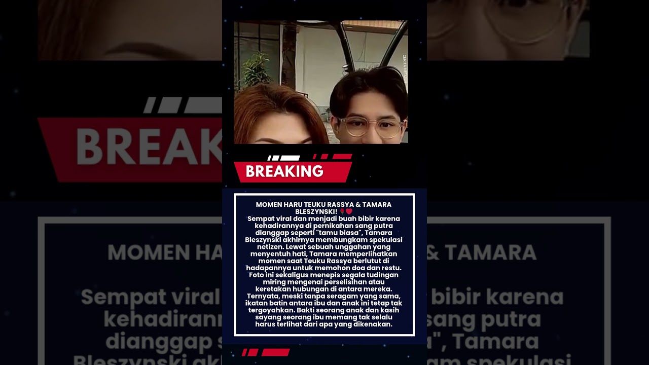 NYINYIRAN NETIZEN SALAH BESAR! Bukti Bakti Teuku Rassya pada Tamara Bleszynski ❤️