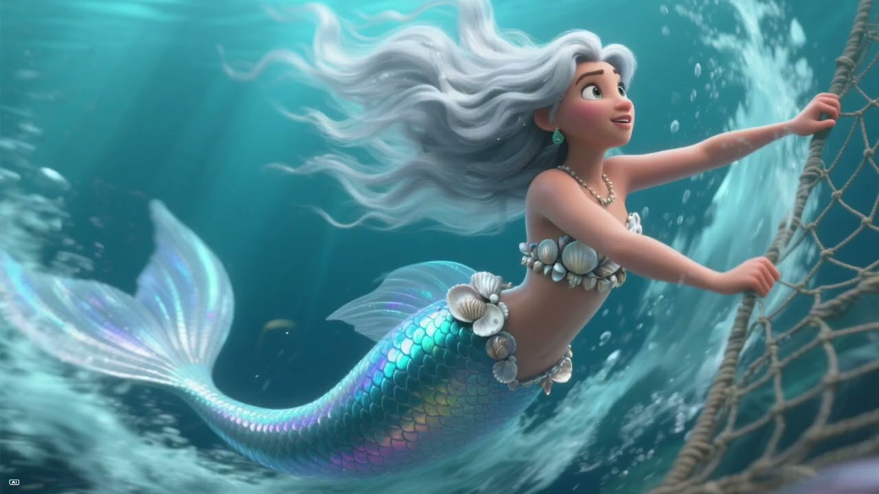 The Mermaid and the Pearl of the Sea | Magical Fairy Tale by @White Bear