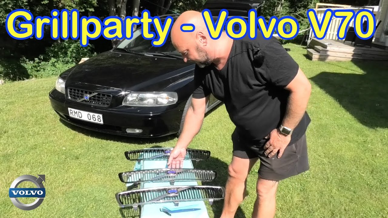Grillparty med Volvo V70 - Foxen grillas!