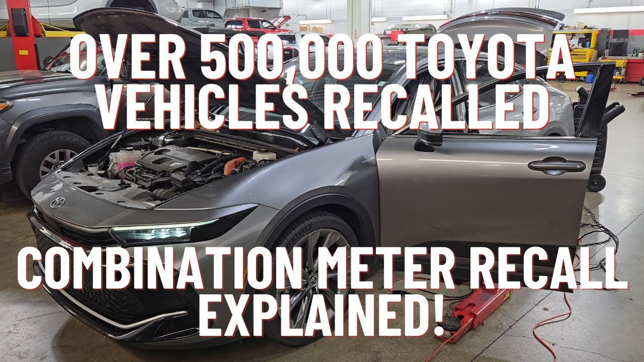 Отозвано более 500 000 автомобилей Toyota: возможно, комбинированный счетчик окажется пустым. Объ...