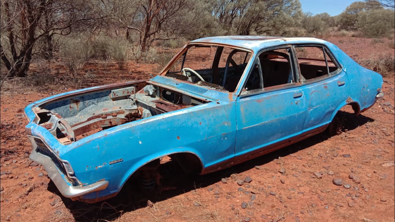 Hunting for wrecks in the bush