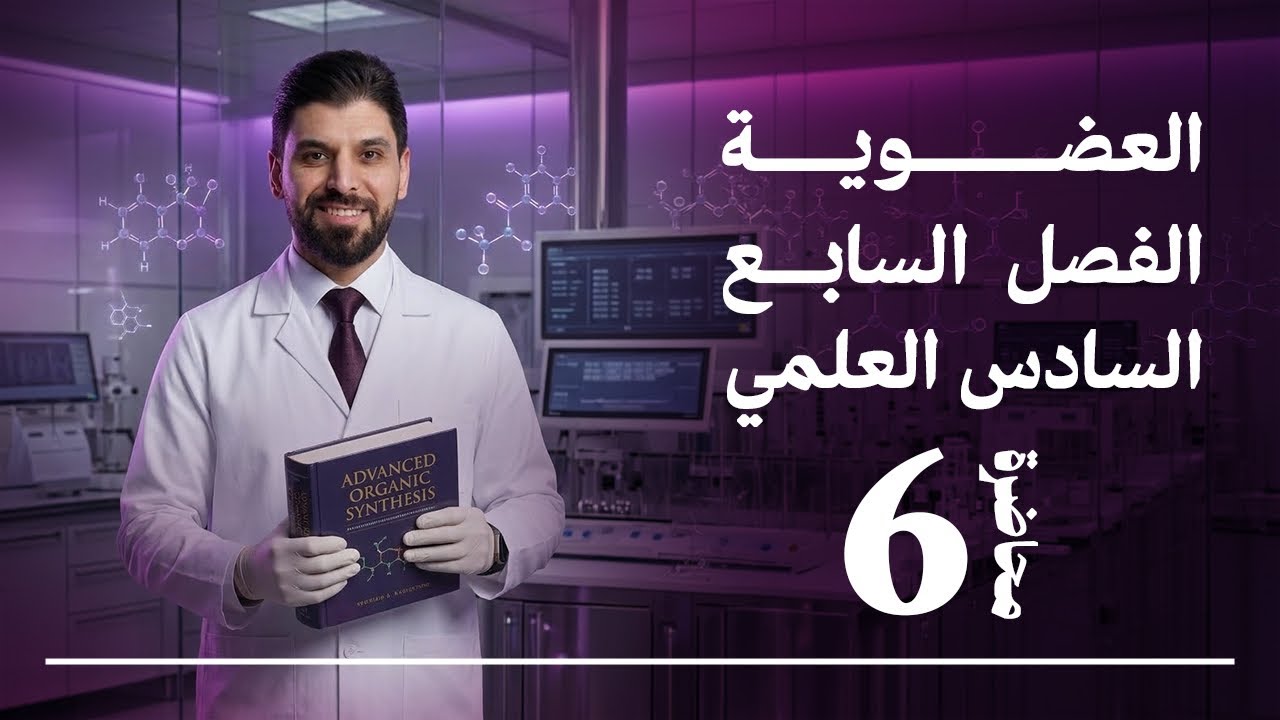 الكيمياء | الفصل السابع - المحاضرة السادسة | الكيمياء العضوية | السادس العلمي |نور الدين الدليمي