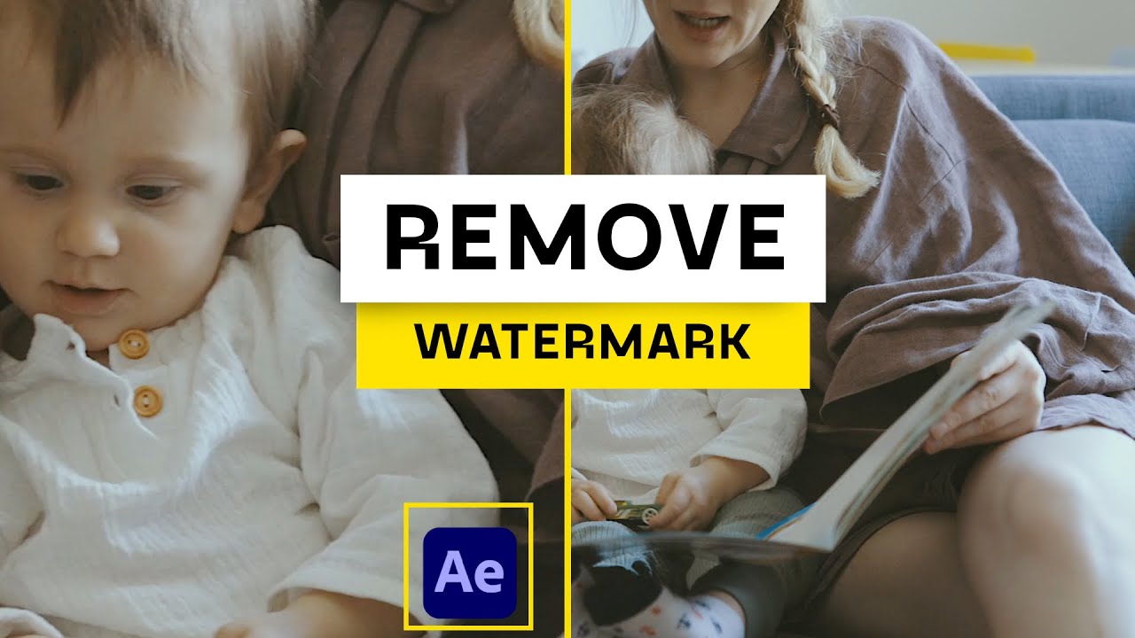 How to Remove Watermarks from Videos in After Effects (No Plugins Needed!)