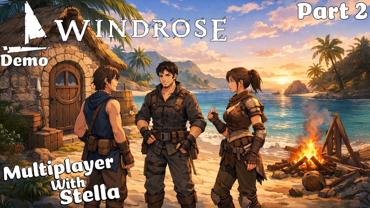 Meeting Doctor Galen - Windrose - Multiplayer - Demo