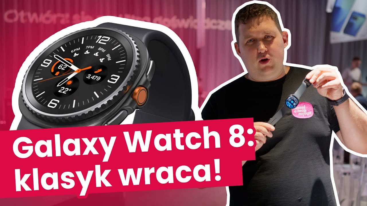 Samsung Galaxy Watch 8. POWR&Oacute;T DO KLASYKI
