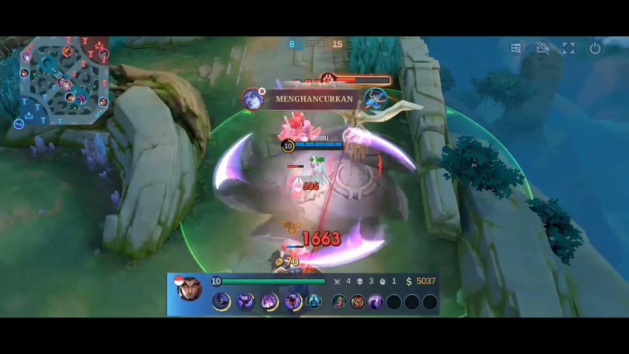 MAIN YU ZHONG RANKED MOBILE LEGENDS