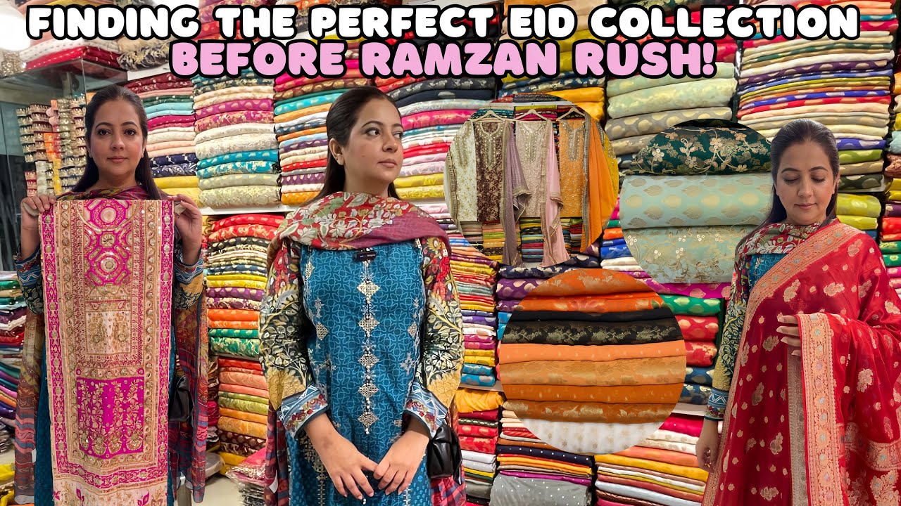 Perfect Eid Collection | Sammy K Suits | Chiffon Banarsi Poth Suits | Haris Shakeel Latest Designs 🎀
