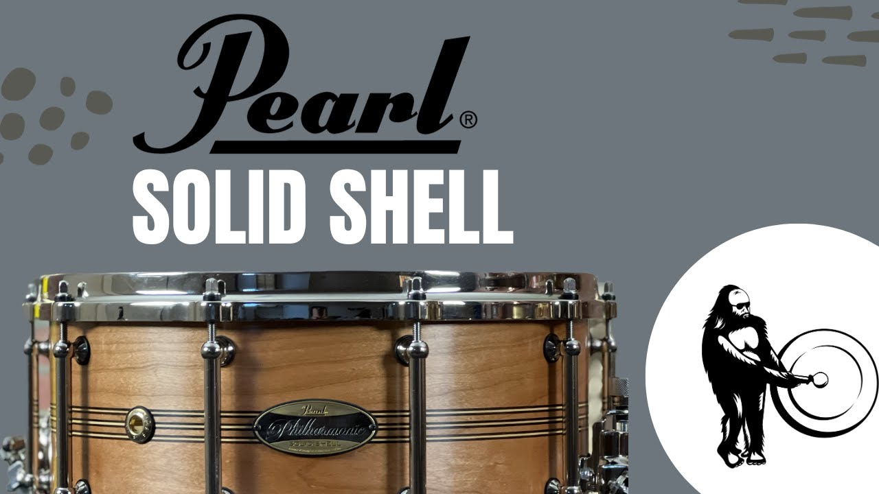 First Look - Pearl Philharmonic Solid Shell Snare Drums
