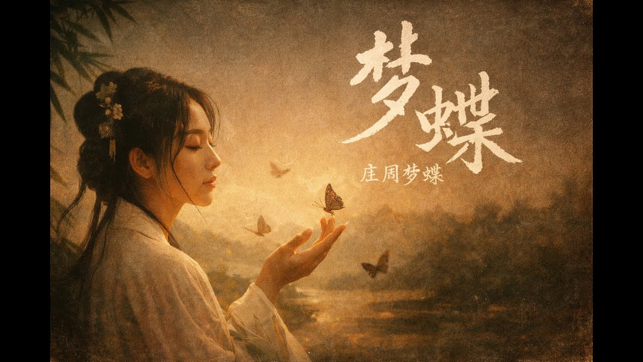 《梦蝶》｜庄周梦蝶 · 高清怀旧电影风格音乐MV｜在虚实之间寻找自我