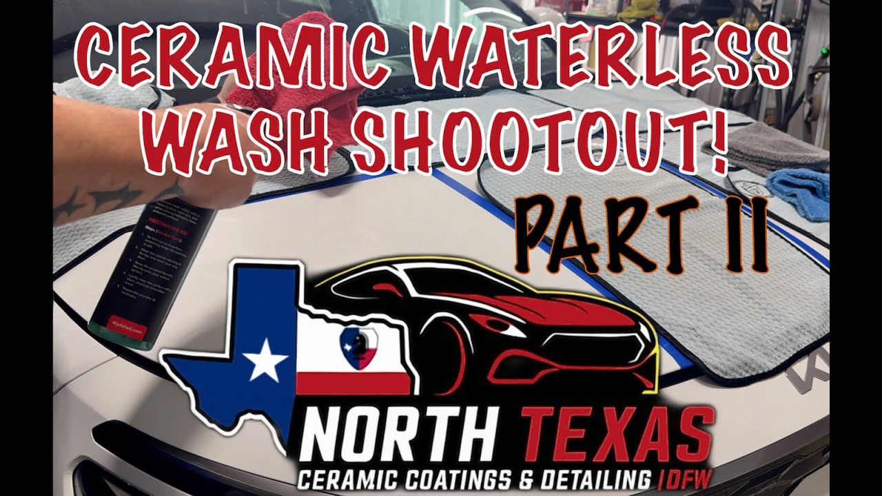Ceramic Waterless Showdown! DIY vs. TACSystem Aqua vs. Meguiar’s Waterless Wash & Wax - Part 2