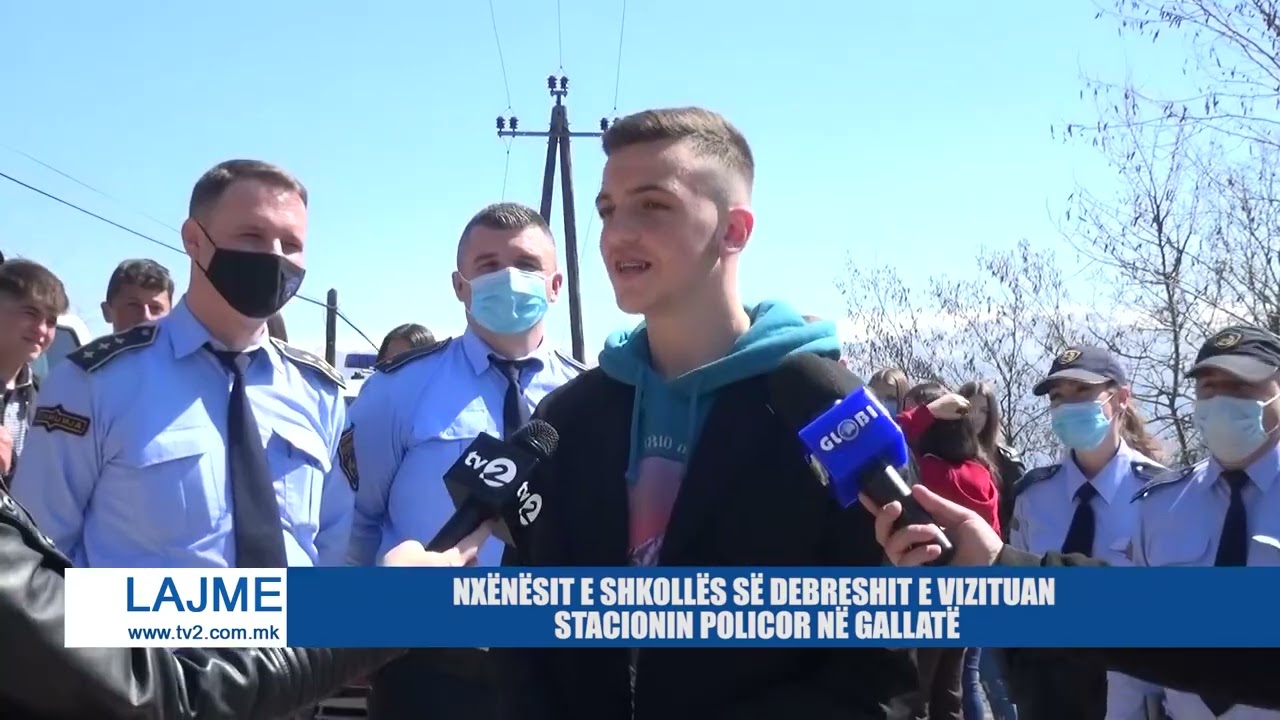 NXËNËSIT E SHKOLLËS SË DEBRESHIT E VIZITUAN STACIONIN POLICOR NË GALLATË