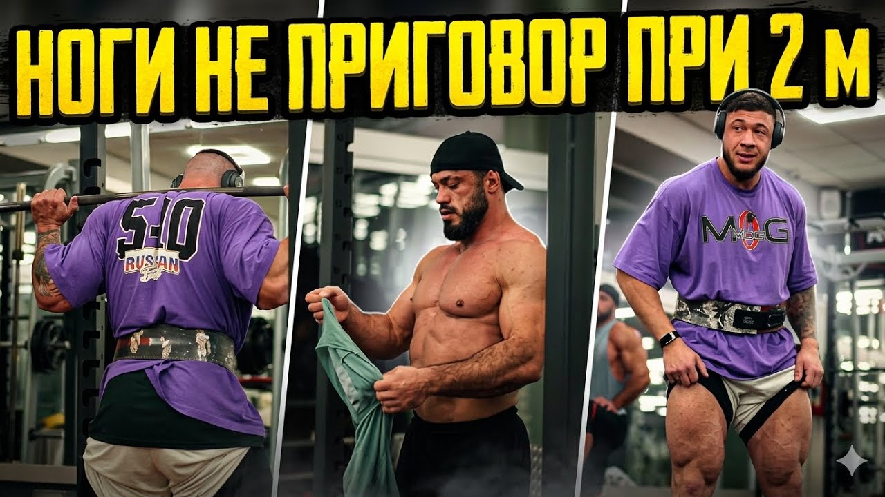 Тренировка ног. Отсутствие ног не приговор при 2 м 