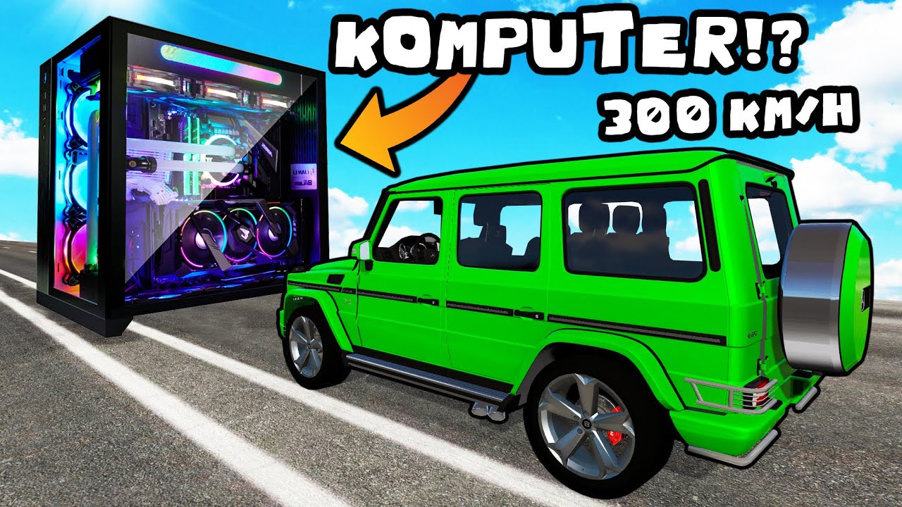❄️ SUPERSAMOCHODY KONTRA 100 KOMPUTERÓW!? | BeamNG Drive |