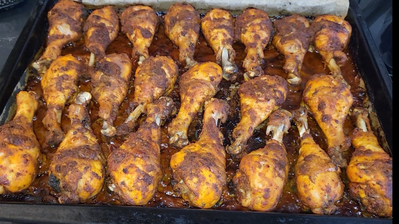 ٱفخاد الدجاج بالفرن مع تتبيلة ولا اروع 😋👌