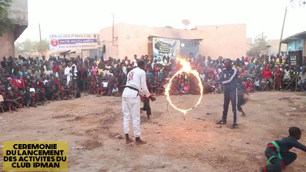 MALI KARATÉ LANCEMENT DU CLUB IPMAN À SABALIBOUGOU