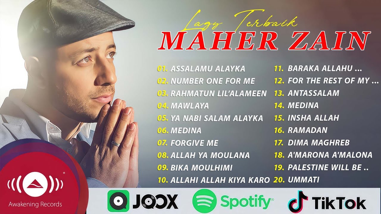 Maher Zain Full Album🎶 Rahmatun Lil’Alameen, Number One For Me 🎶 Maher Zain Kumpulan Lagu Terbaik