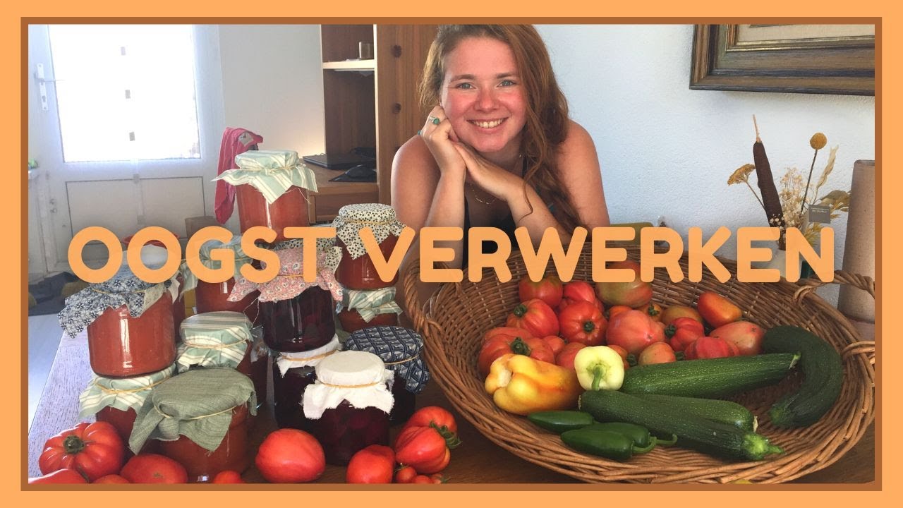 OOGST VERWERKEN | Tomatensaus & Zure Bietjes | MOESTUIN | Wat doe ik met zoveel oogst?!