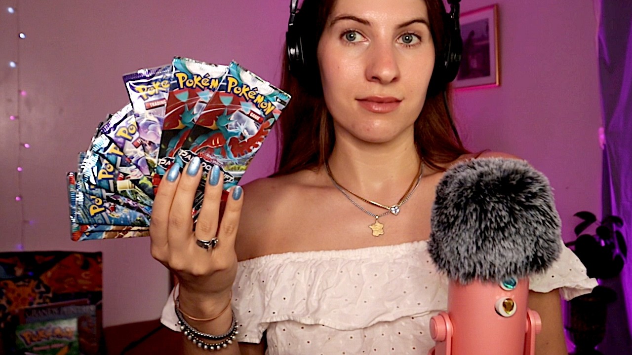 ASMR Pokémon Ouverture SCARLET & VIOLET ❤️💜💤