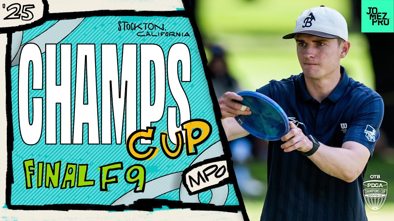 2025 PDGA Champions Cup | MPO FINALF9 | Tipton, Robinson, Marwede, Callaway | Jomez Disc Golf