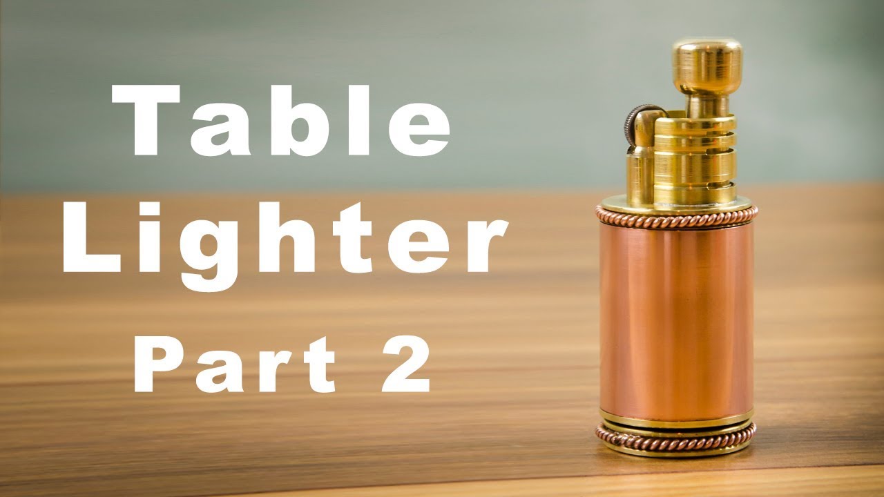 Table Petrol Lighter - Part 2 Soldering
