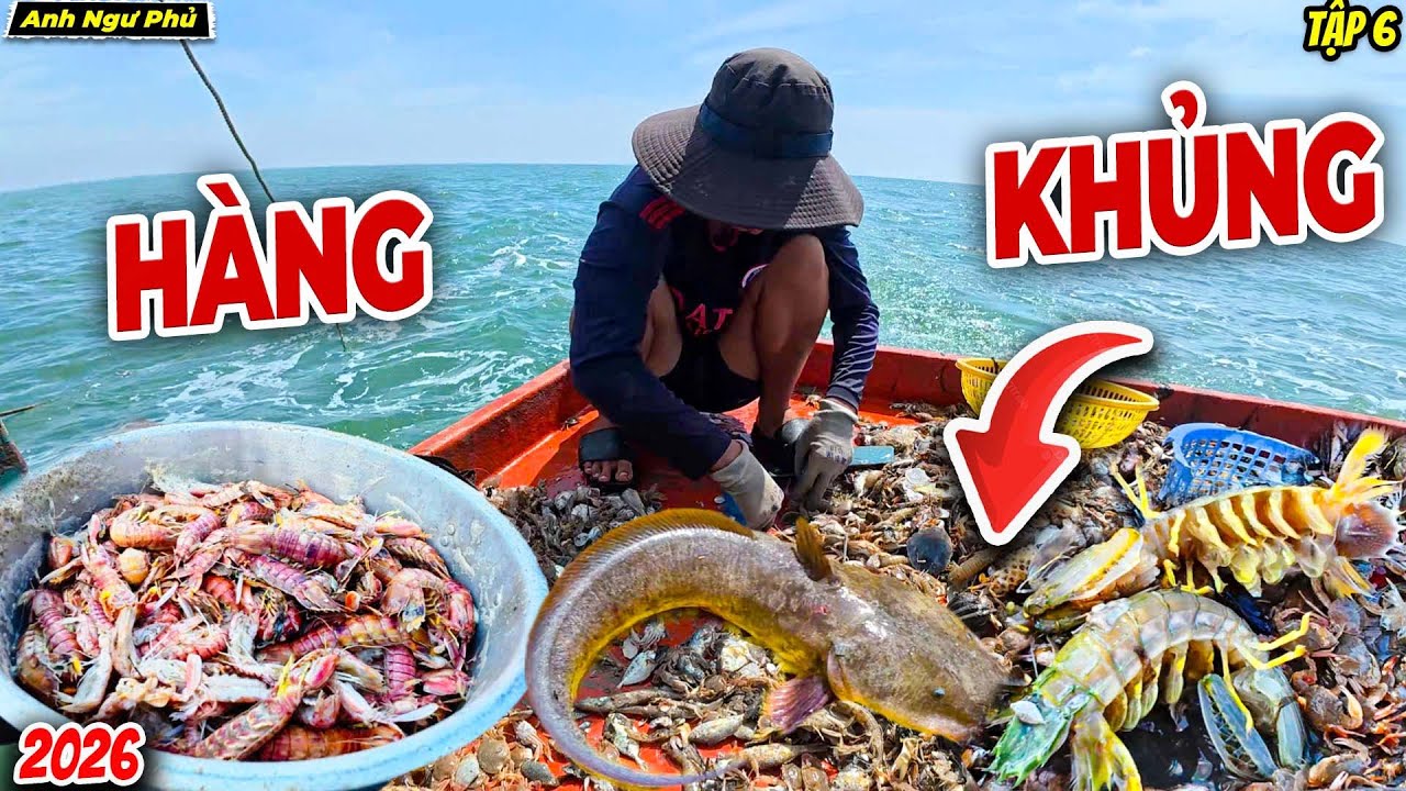 Mẻ Cào Toàn Hàng Khủng • Cuộc Sống Trên Biển Tập 6 | Anh Ngư Phủ