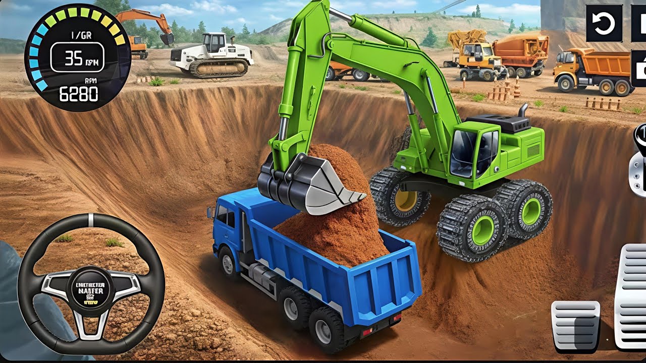 Large City Road Construction Simulator 🚧 - Android Gameplay 2026#beetv 