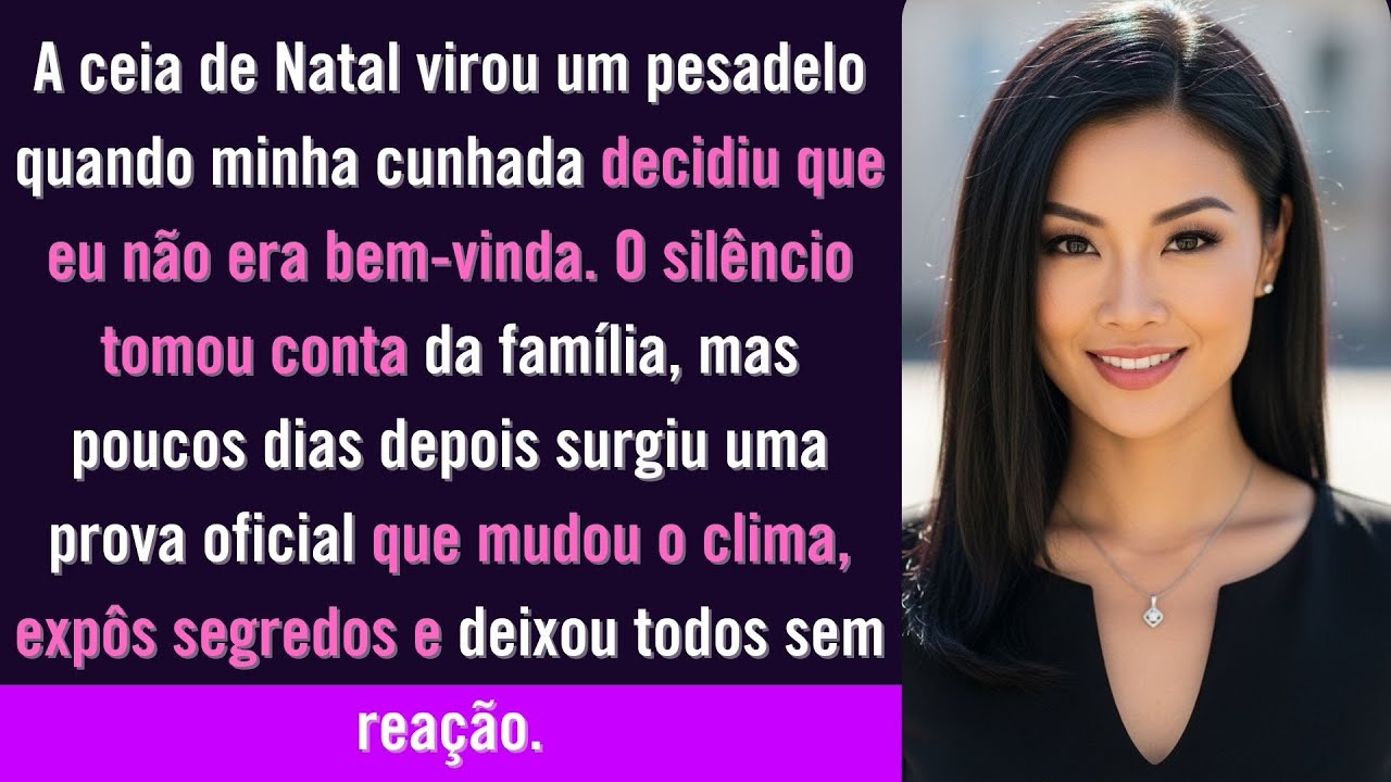 Minha cunhada me mandou embora da ceia de Natal — dias depois, a prova oficial calou todos