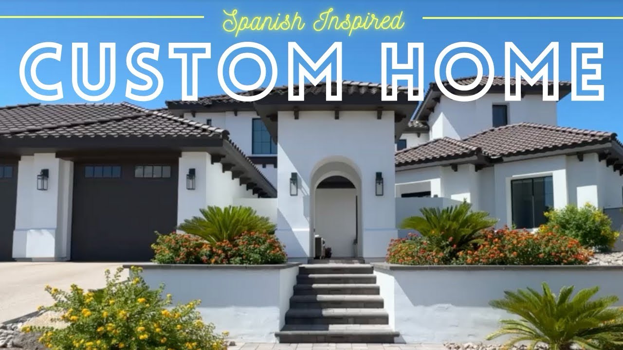 8 Bed Custom Home For Sale in Henderson, NV [Spanish Inspired]