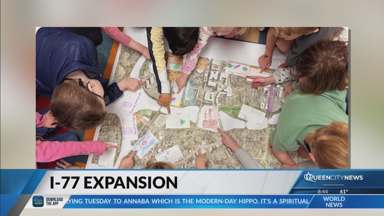 Sustain Charlotte displays community designs for I-77 expansion