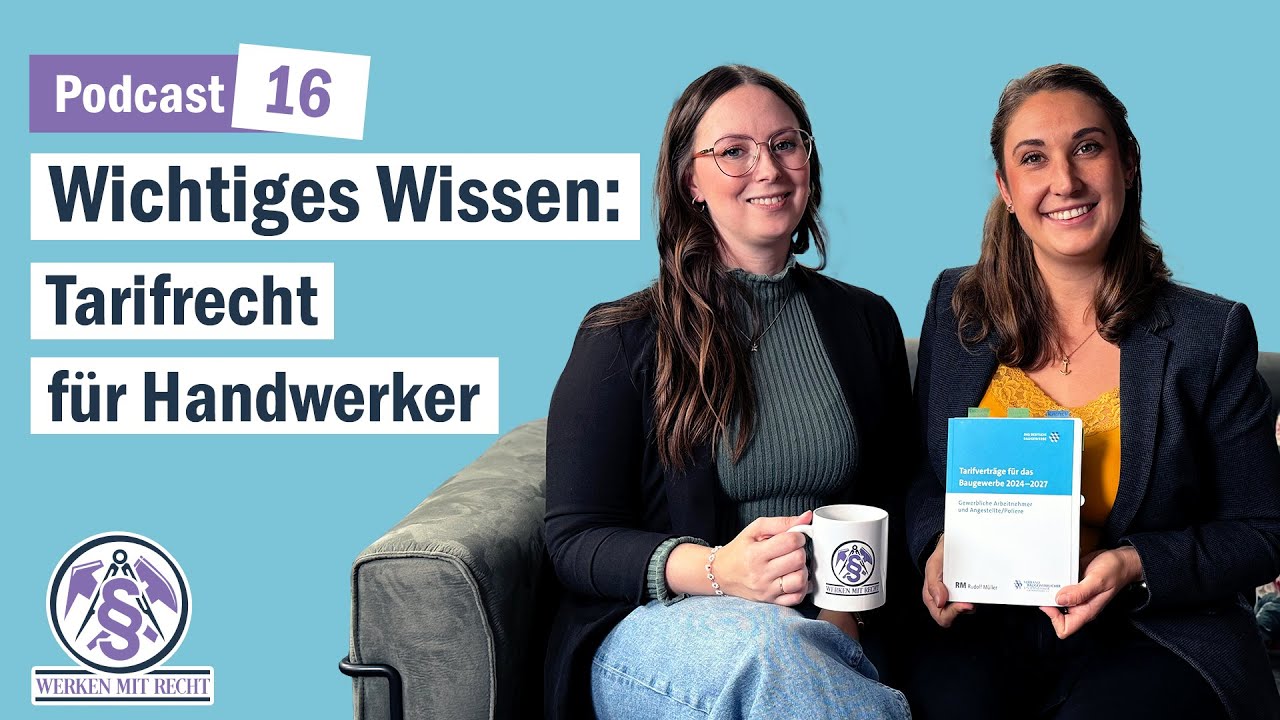 Wichtiges Wissen: Tarifrecht für Handwerker #16