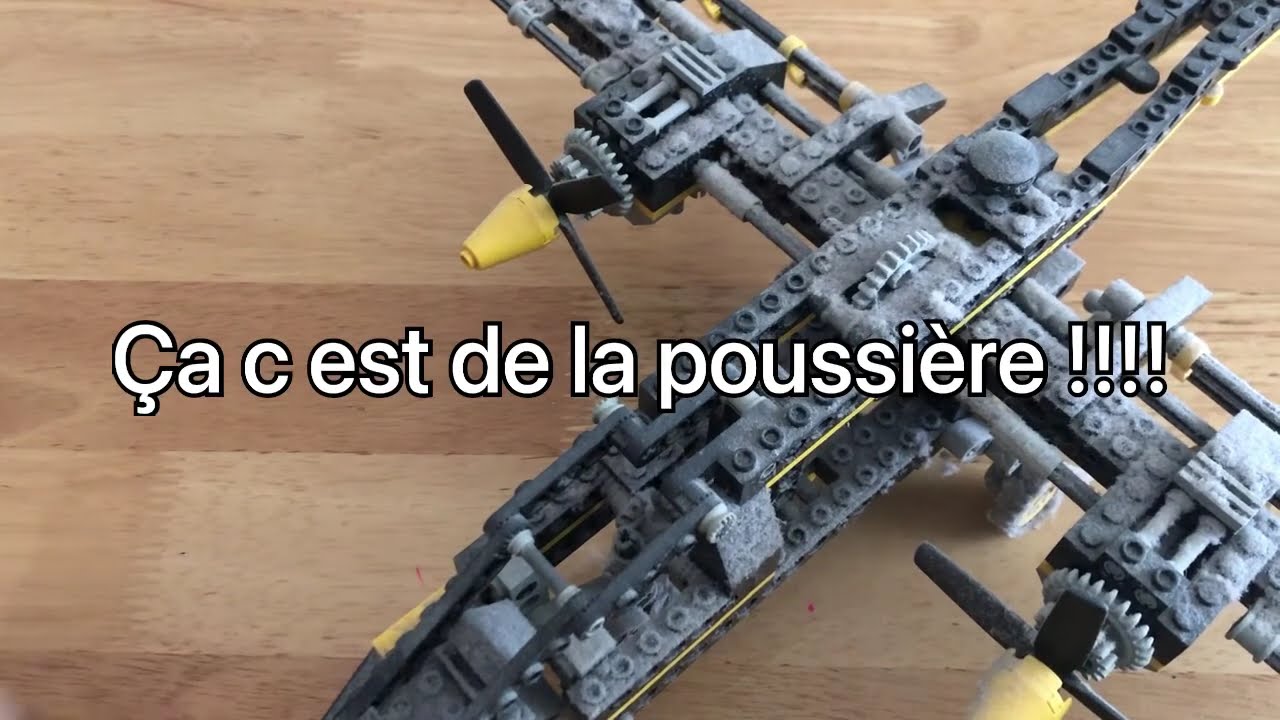 Dépoussiérage lego ! Ma solution miracle !!! Lego 8412 et 8425