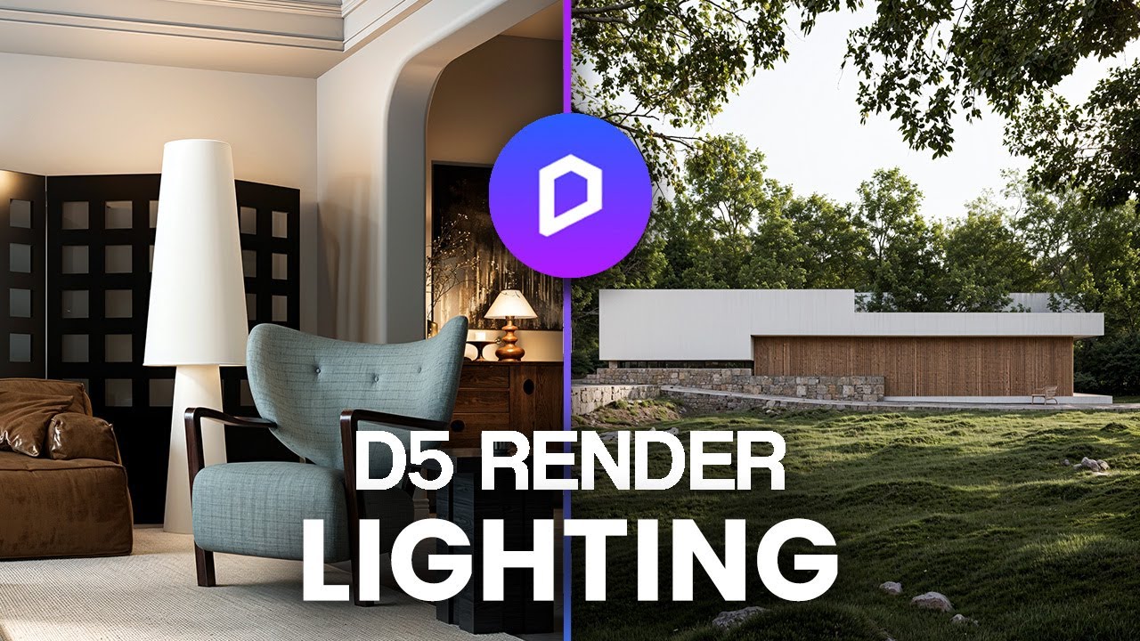 D5 Render: Освещение для начинающих