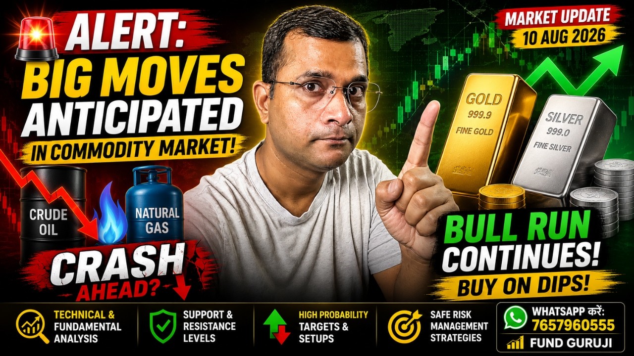 🚨 Crude Oil & Natural Gas Crash Alarm Gold & Silver Bull Run, ON MCX Market Analysis Today #crudeoil